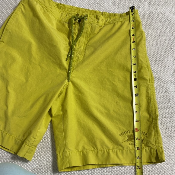 Tommy Bahama short, board, swim, men’s trunks colour chartreuse! Size S - Picture 14 of 17